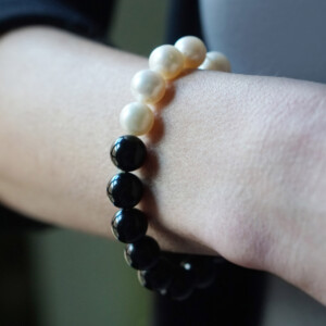 PULSERA PERLAS Y ÓNIX