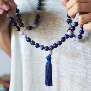 COLLAR MALA LAPISLÁZULI Y ÁGATA