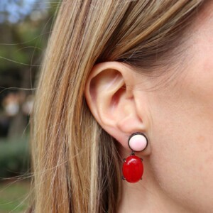 PENDIENTES JADE Y SHELL