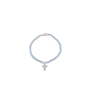 PULSERA ÁGATA AZUL ÁNGEL