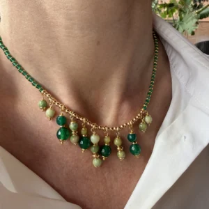 COLLAR CUARZO VERDE
