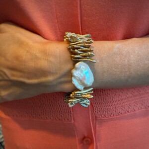 PULSERA PERLAS BARROCAS