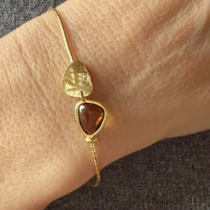 PULSERA CUARZO FUMÉ TIERRA SERENA