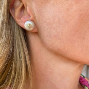 PENDIENTES PERLA Y ZIRCONITA