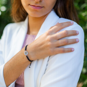 PULSERA MACRAMÉ TOPACIO