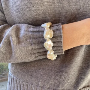 PULSERA PERLAS BARROCAS XXL